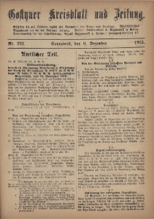 Gostyner Kreisblatt und Zeitung 1915.12.11 Nr 293