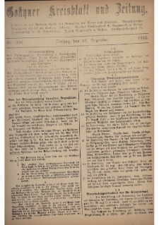 Gostyner Kreisblatt und Zeitung 1915.12.24 Nr 304