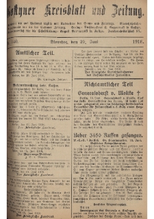 Gostyner Kreisblatt und Zeitung 1916.06.20 Nr 140