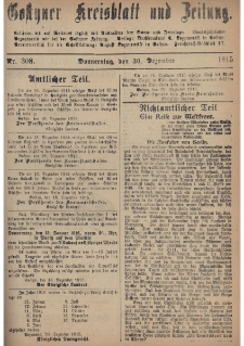 Gostyner Kreisblatt und Zeitung 1915.12.30 Nr 308