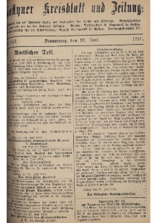 Gostyner Kreisblatt und Zeitung 1916.06.22 Nr 142