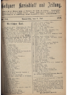 Gostyner Kreisblatt und Zeitung 1916.07.06 Nr 154