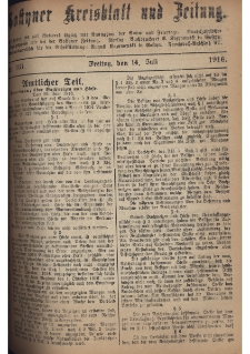 Gostyner Kreisblatt und Zeitung 1916.07.14 Nr 161