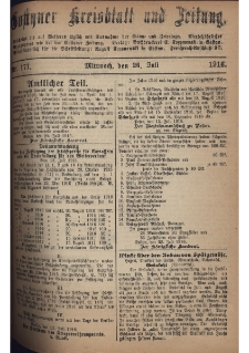 Gostyner Kreisblatt und Zeitung 1916.07.26 Nr 171