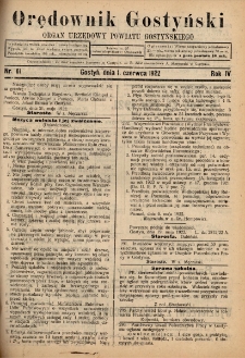 Orędownik Gostyński 1922.06.01 R.4 Nr 61