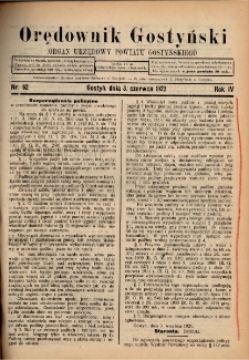 Orędownik Gostyński 1922.06.03 R.4 Nr 62