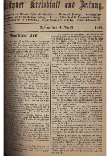 Gostyner Kreisblatt und Zeitung 1916.08.04 Nr 179