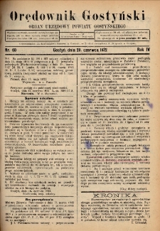 Orędownik Gostyński 1922.06.20 R.4 Nr 68