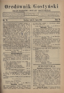 Orędownik Gostyński 1922.07.15 R.4 Nr 79