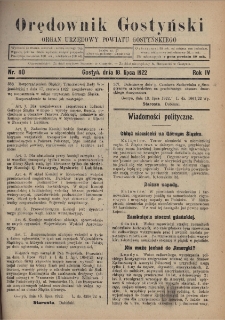 Orędownik Gostyński 1922.07.18 R.4 Nr 80