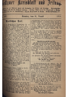 Gostyner Kreisblatt und Zeitung 1916.08.13 Nr 187