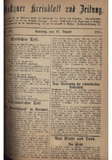 Gostyner Kreisblatt und Zeitung 1916.08.27 Nr 198