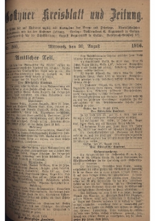 Gostyner Kreisblatt und Zeitung 1916.08.30 Nr 200
