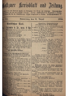 Gostyner Kreisblatt und Zeitung 1916.08.31 Nr 201