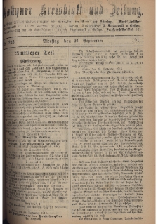 Gostyner Kreisblatt und Zeitung 1916.09.26 Nr 223