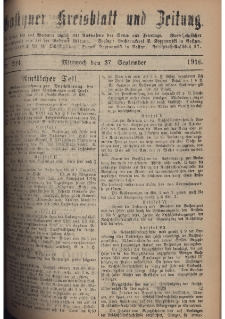 Gostyner Kreisblatt und Zeitung 1916.09.27 Nr 224