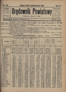 Orędownik Powiatowy 1922.10.04 R.4 Nr 106