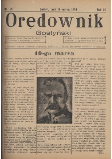 Orędownik Gostyński 1934.03.17 R.16 Nr 21