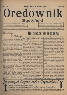 Orędownik Gostyński 1934.03.31 R.16 Nr 25