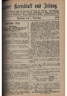 Gostyner Kreisblatt und Zeitung 1916.11.01 Nr 254
