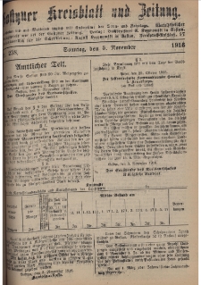 Gostyner Kreisblatt und Zeitung 1916.11.05 Nr 258