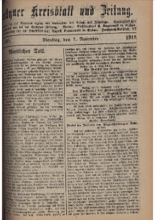 Gostyner Kreisblatt und Zeitung 1916.11.07 Nr 259
