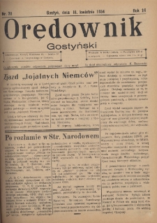 Orędownik Gostyński 1934.04.18 R.16 Nr 30