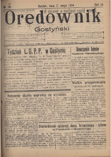 Orędownik Gostyński 1934.05.12 R.16 Nr 37