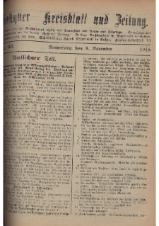 Gostyner Kreisblatt und Zeitung 1916.11.09 Nr 261