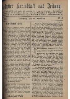Gostyner Kreisblatt und Zeitung 1916.11.15 Nr 266