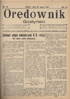 Orędownik Gostyński 1934.05.26 R.16 Nr 42
