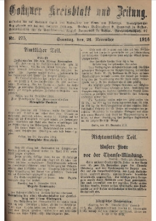 Gostyner Kreisblatt und Zeitung 1916.11.26 Nr 275