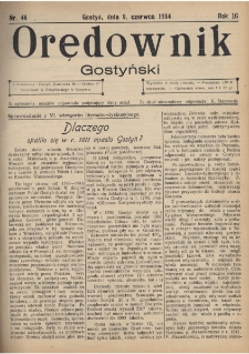 Orędownik Gostyński 1934.06.09 R.16 Nr 46
