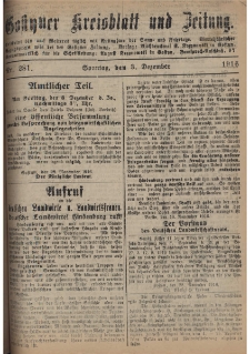 Gostyner Kreisblatt und Zeitung 1916.12.03 Nr 281