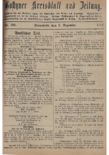 Gostyner Kreisblatt und Zeitung 1916.12.09 Nr 286