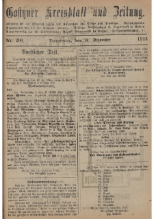Gostyner Kreisblatt und Zeitung 1916.12.14 Nr 290