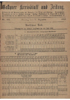 Gostyner Kreisblatt und Zeitung 1916.12.31 Nr 303