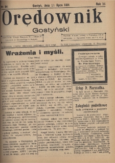 Orędownik Gostyński 1934.07.11 R.16 Nr 54