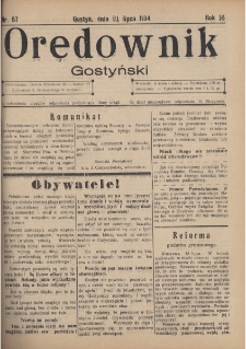 Orędownik Gostyński 1934.07.21 R.16 Nr 57