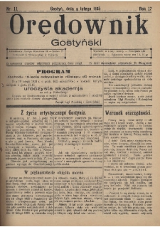 Orędownik Gostyński 1935.02.09 R.17 Nr 11