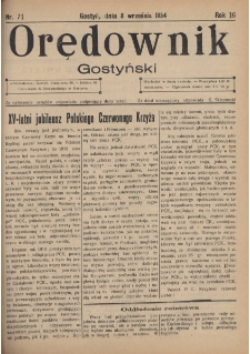 Orędownik Gostyński 1934.09.08 R.16 Nr 71