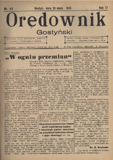 Orędownik Gostyński 1935.05.29 R.17 Nr 43