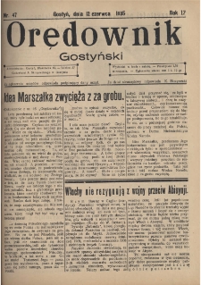 Orędownik Gostyński 1935.06.12 R.17 Nr 47