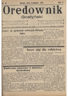 Orędownik Gostyński 1935.08.07 R.17 Nr 63