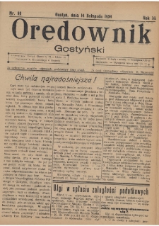 Orędownik Gostyński 1934.11.14 R.16 Nr 90
