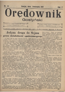 Orędownik Gostyński 1935.08.10 R.17 Nr 64