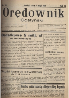 Orędownik Gostyński 1936.05.02 R.18 Nr 36