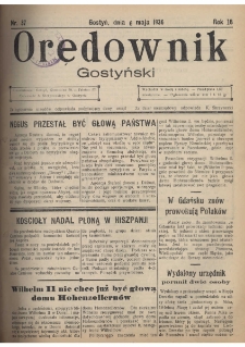 Orędownik Gostyński 1936.05.06 R.18 Nr 37