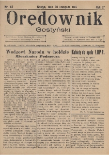 Orędownik Gostyński 1935.11.20 R.17 Nr 93