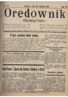 Orędownik Gostyński 1936.06.24 R.18 Nr 49